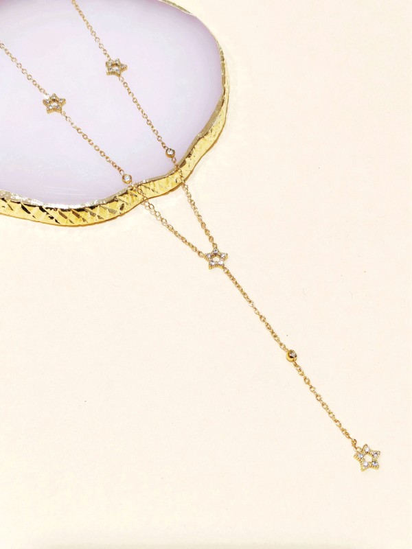 Collier en acier inoxydable femme N295