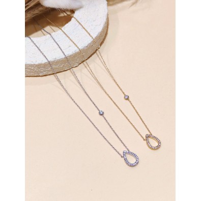 Collier en acier inoxydable femme N300