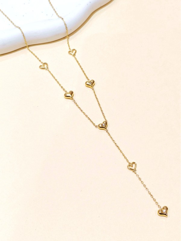 Collier en acier inoxydable femme N301
