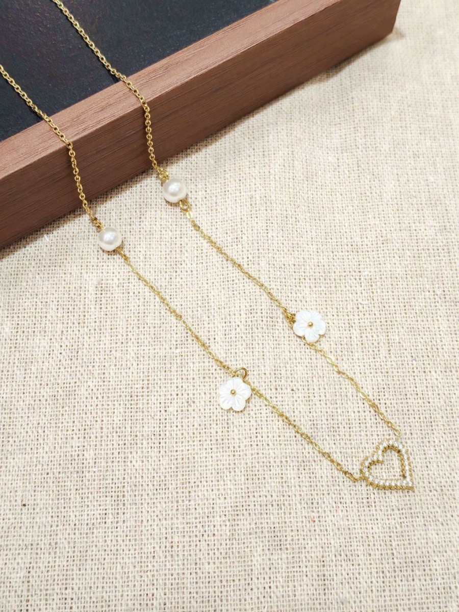 Collier en acier inoxydable femme N303