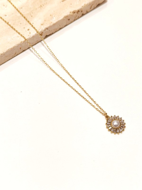 Collier en acier inoxydable femme N304