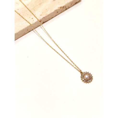 Collier en acier inoxydable femme N304