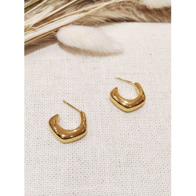 Boucles d'oreilles acier inoxydable E416