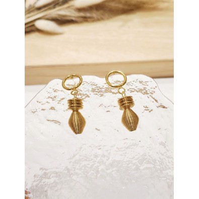 Boucles d'oreilles acier inoxydable E423