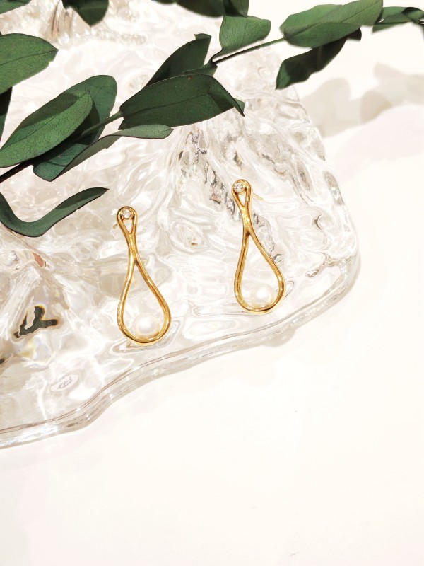 Boucles d'oreilles acier inoxydable E441