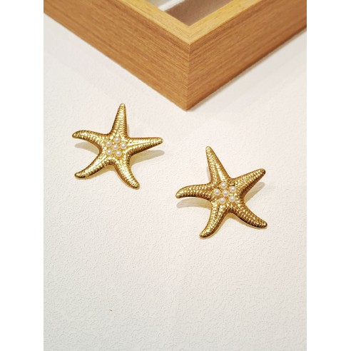 Boucles d'oreilles acier inoxydable E444