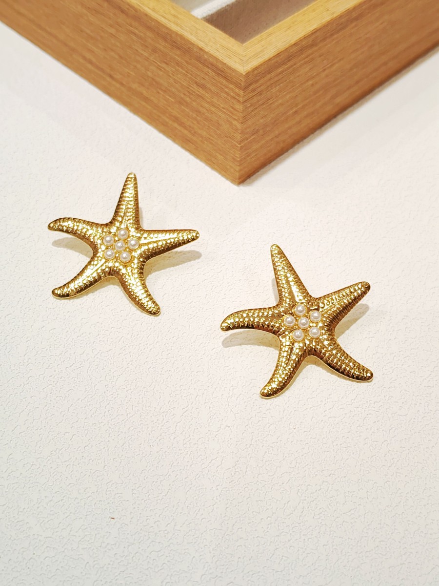 Boucles d'oreilles acier inoxydable E444