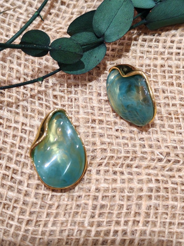 Boucles d'oreilles acier inoxydable E456