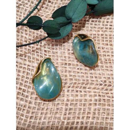 Boucles d'oreilles acier inoxydable E456