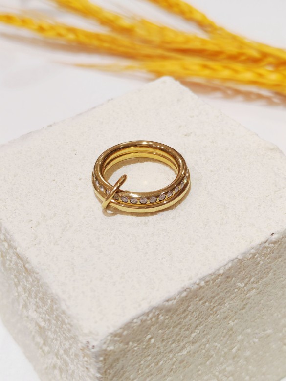 Bague réglable en acier inoxydable R171