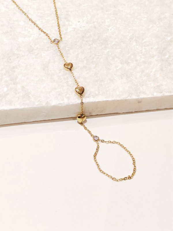 Bijoux de main en acier inoxydable BM005