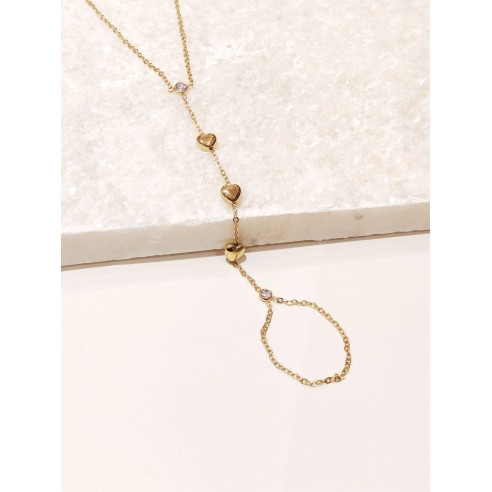 Bijoux de main en acier inoxydable BM005