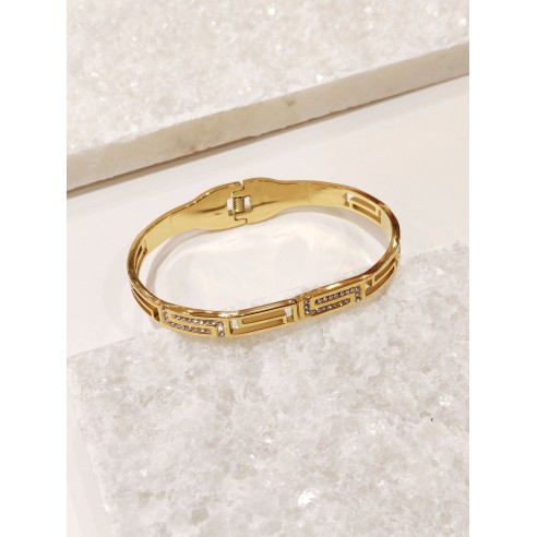 Bracelet jonc acier inoxydable J155