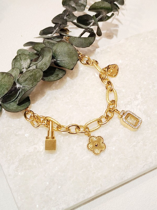 Bracelet en acier inoxydable B195