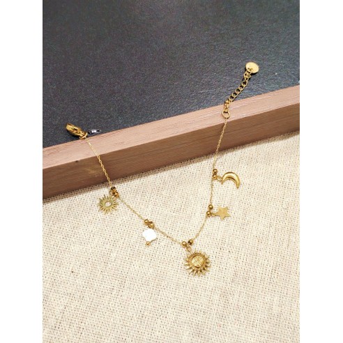 Bracelet en acier inoxydable B242