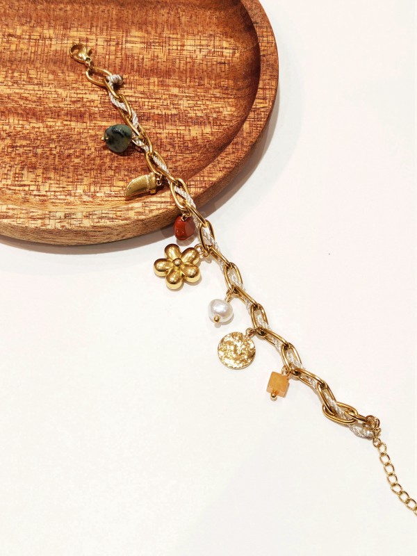 Bracelet en acier inoxydable B251