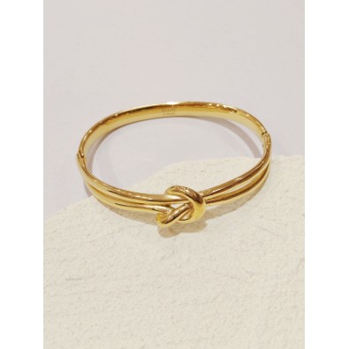 Bracelet jonc acier inoxydable J157