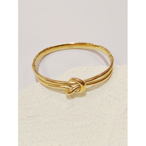 Bracelet jonc acier inoxydable J157