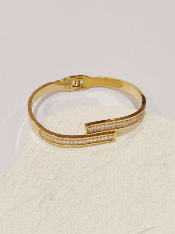 Bracelet jonc acier inoxydable J160