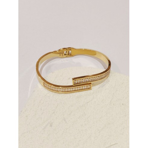 Bracelet jonc acier inoxydable J160