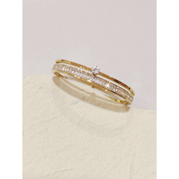 Bracelet jonc acier inoxydable J161