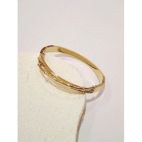 Bracelet jonc acier inoxydable J164