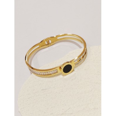 Bracelet jonc acier inoxydable J167