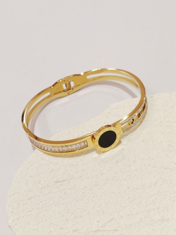 Bracelet jonc acier inoxydable J167