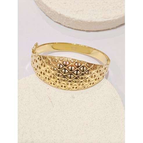 Bracelet jonc acier inoxydable J168