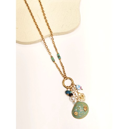 Sautoir en acier inoxydable N309