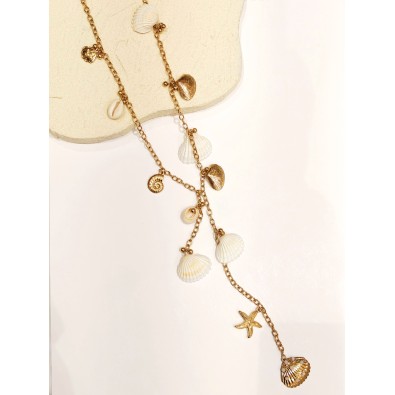 Sautoir en acier inoxydable N319