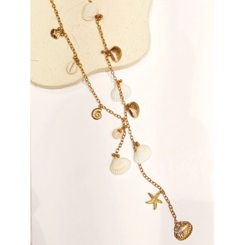 Sautoir en acier inoxydable N319