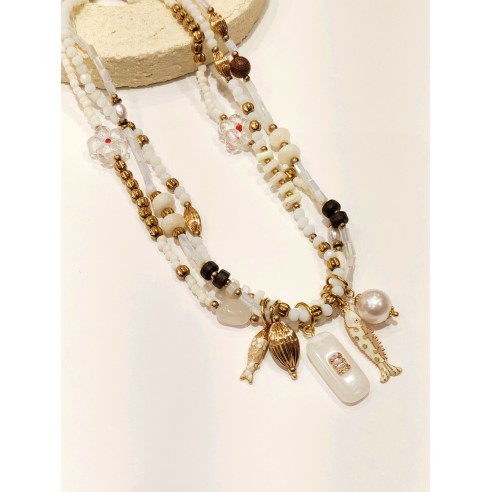 Collier en acier inoxydable N323