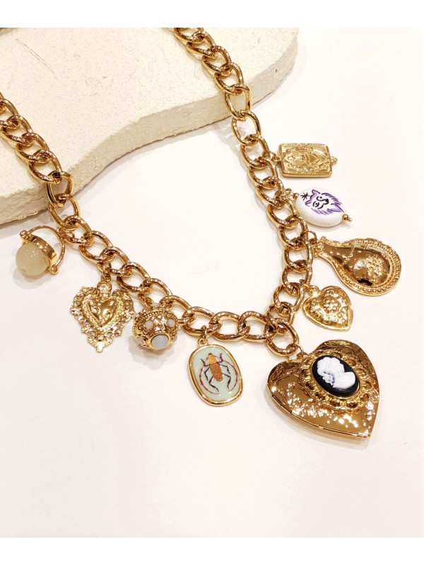 Collier en acier inoxydable N329