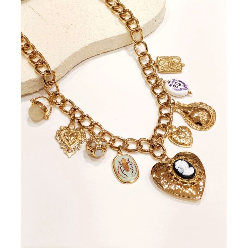 Collier en acier inoxydable N329