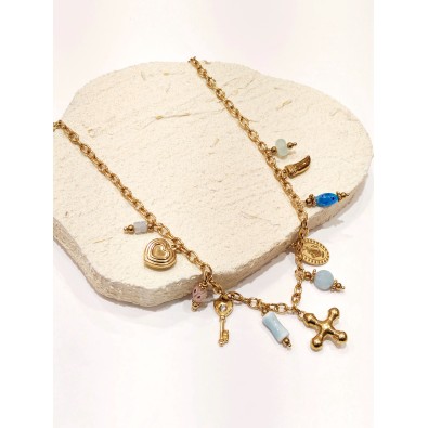 Collier en acier inoxydable N334