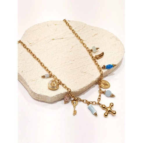 Collier en acier inoxydable N334