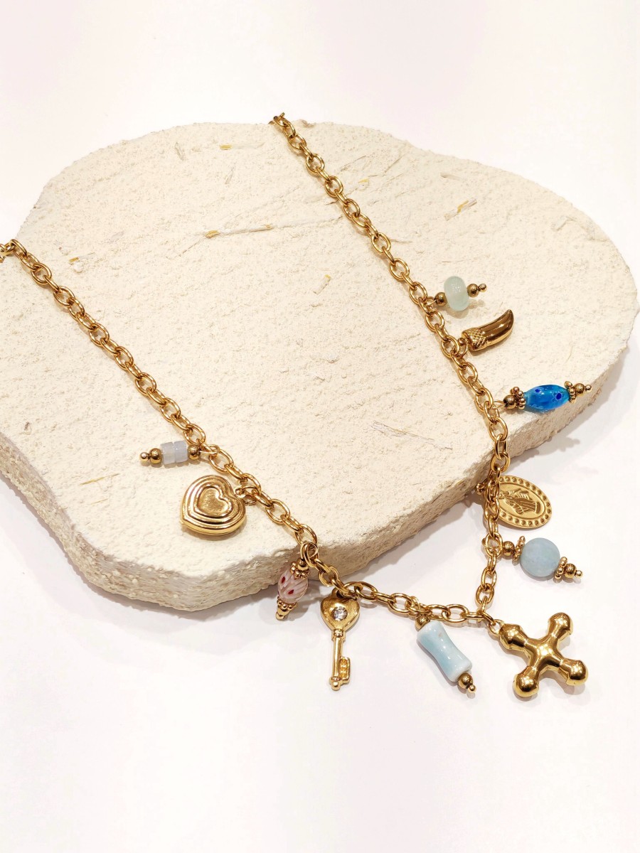Collier en acier inoxydable N334