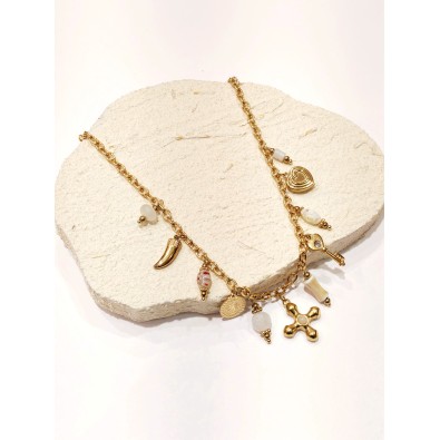 Collier en acier inoxydable N334 2