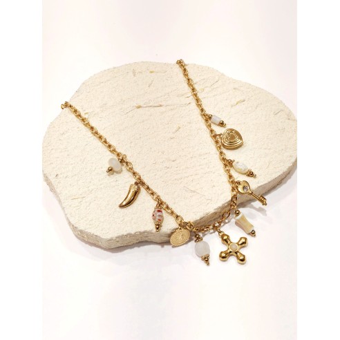 Collier en acier inoxydable N334