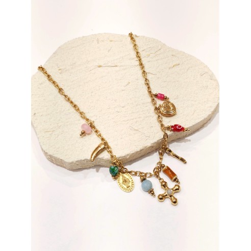 Collier en acier inoxydable N334