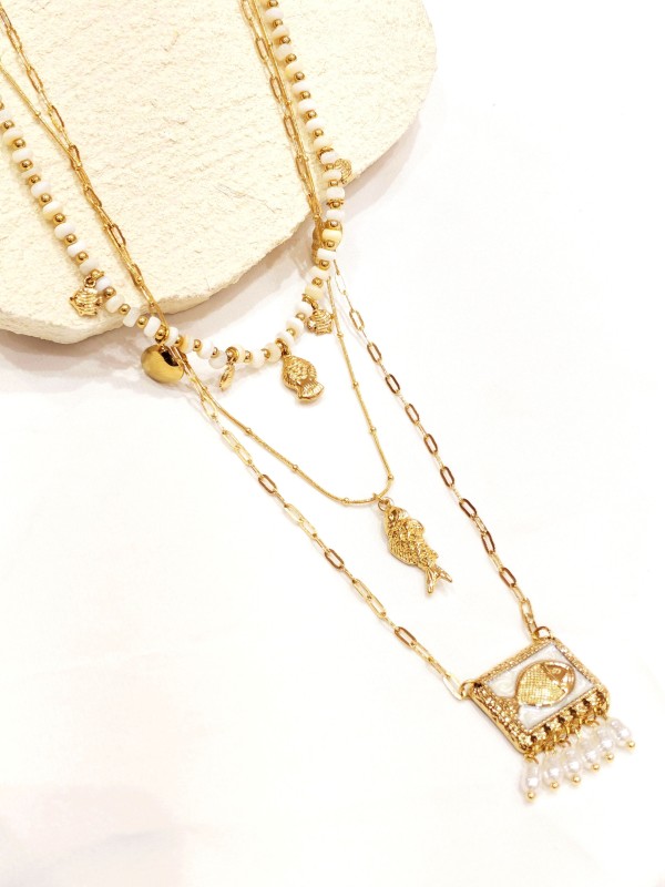 Collier en acier inoxydable N327