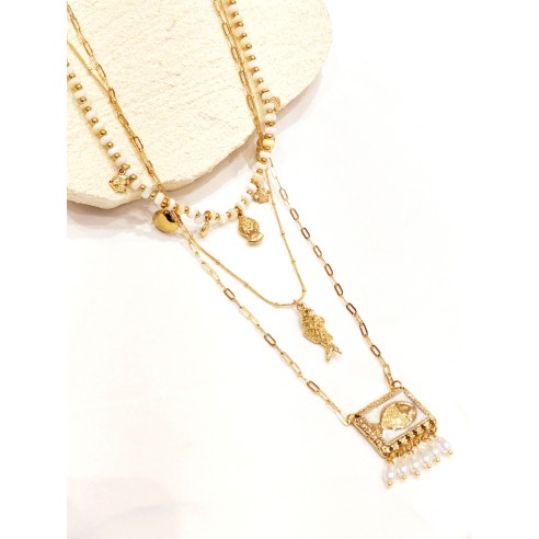 Collier en acier inoxydable N327