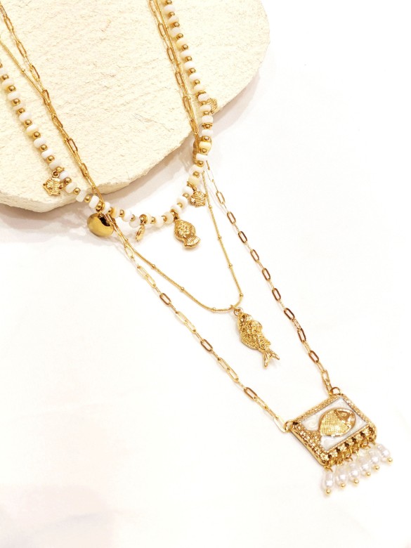 Collier en acier inoxydable N327