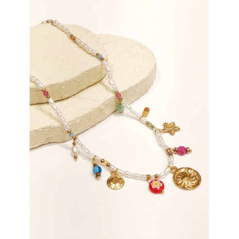 Collier en acier inoxydable N324