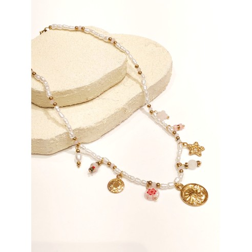 Collier en acier inoxydable N324