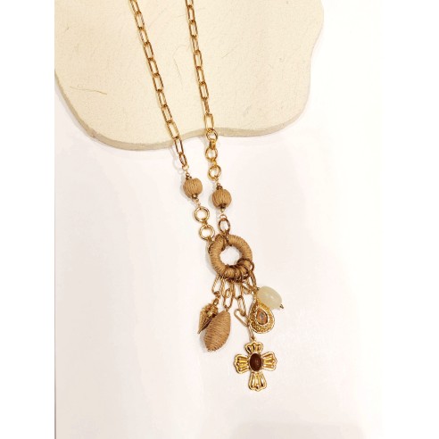 Sautoir en acier inoxydable N337