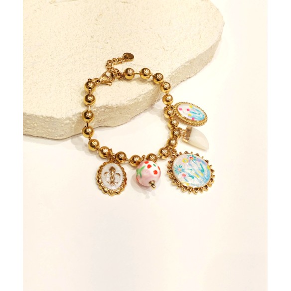 Bracelet en acier inoxydable B255