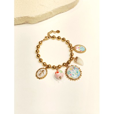 Bracelet en acier inoxydable B255