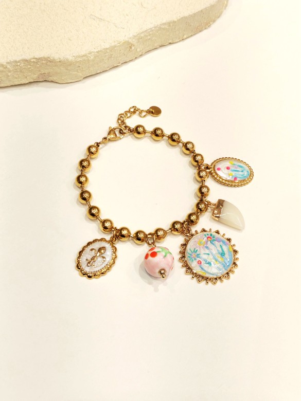 Bracelet en acier inoxydable B255